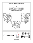 Lincoln Series 1100 User's Manual