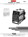 Lincoln Electric RANGER IM612 User's Manual
