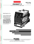 Lincoln Electric 110-A User's Manual