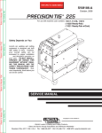 Lincoln Electric SVM186-A User's Manual