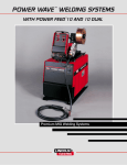 Lincoln Electric POWER WAVE WELDING SYSTEMS User's Manual