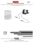 Lincoln Electric IM916 User's Manual