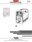 Lincoln Electric PIPELINER IM769 User's Manual