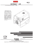 Lincoln Electric OUTBACK 145 User's Manual