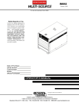 Lincoln Electric MULTI-SOURCE IM692 User's Manual