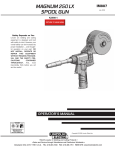 Lincoln Electric MAGNUM IM887 User's Manual