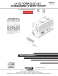 Lincoln Electric LN-25 User's Manual