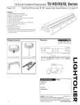 Lightolier TU HO Series User's Manual