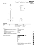 Lightolier FXG9P User's Manual