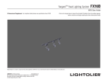Lightolier Tangent FXT4F User's Manual