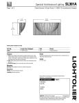 Lightolier SL301A User's Manual