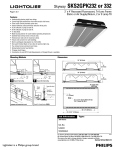 Lightolier Skyway SKSGPK232 User's Manual