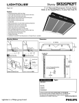 Lightolier Skyway SKS2GPK2FT User's Manual