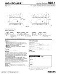 Lightolier RGB-1 User's Manual