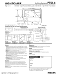 Lightolier PTS7-3 User's Manual