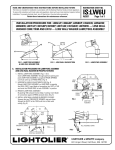 Lightolier ProSpecTM LW6U User's Manual