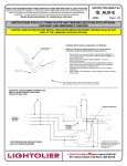 Lightolier ProSpecTM AUX-E User's Manual