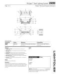 Lightolier ProSpec 26890 User's Manual