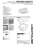 Lightolier 2U/6U/FT/17 User's Manual