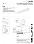 Lightolier OBL432 User's Manual