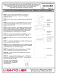 Lightolier C4CEX User's Manual