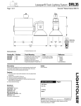 Lightolier Lytespan DRL35 User's Manual