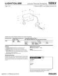 Lightolier 1920LV User's Manual