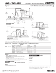 Lightolier Lytecaster 2025WH User's Manual