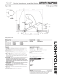 Lightolier LW7/PLW7P38D User's Manual