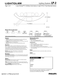 Lightolier LP-2 User's Manual
