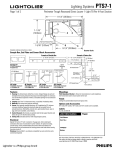 Lightolier PTS7-1 User's Manual