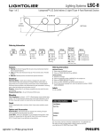 Lightolier LSC-8 User's Manual