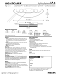 Lightolier LP-4 User's Manual