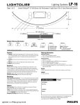 Lightolier LP-16 User's Manual