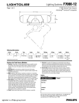 Lightolier F7000-12 User's Manual