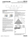 Lightolier EC2-13 User's Manual