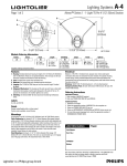 Lightolier A-4 User's Manual