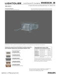 Lightolier 1050SQSLW_3D User's Manual