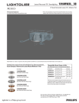 Lightolier 1050RNDL_3D User's Manual