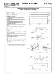 Lightolier IS:SL110A User's Manual