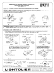 Lightolier IS:E610 User's Manual