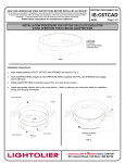 Lightolier IS:C6TCAD User's Manual