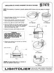 Lightolier IS:7472 User's Manual
