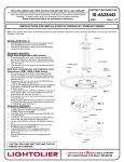 Lightolier IS:4A28442 User's Manual