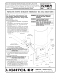 Lightolier IS:40825 User's Manual