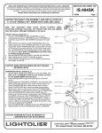 Lightolier IS:404SK User's Manual