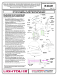 Lightolier IS:40421 User's Manual