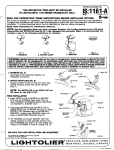 Lightolier IS:1161-A User's Manual