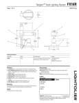 Lightolier FX16R User's Manual
