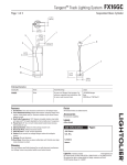 Lightolier FX16GC User's Manual